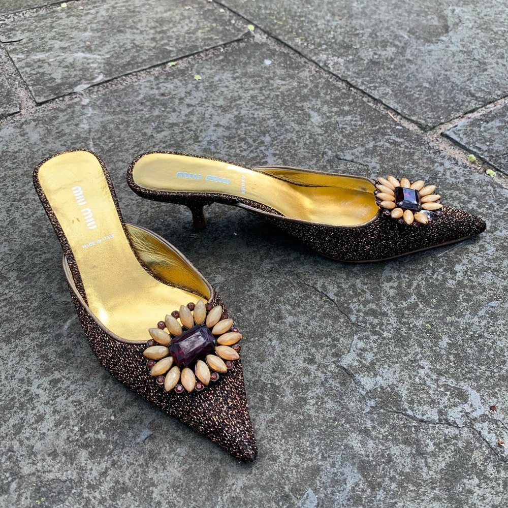 Miu miu kitten heels